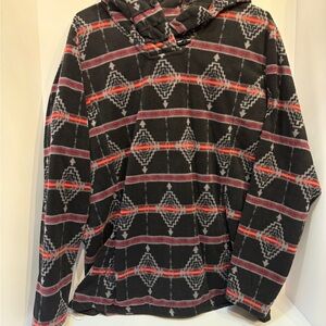 Powder River Outfitters Black and Red Hoodie